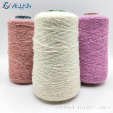 Hilo cepillado de Nylon Acrylic PBT de 1/6 Nm